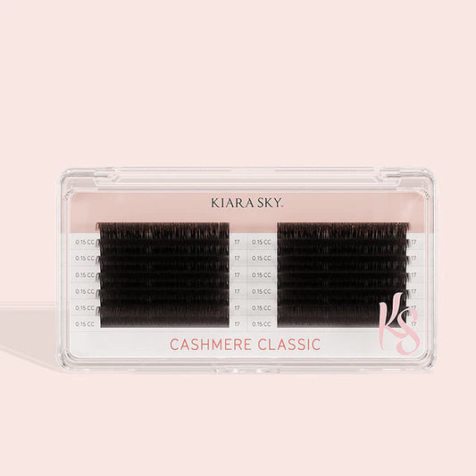 Kiara Sky Lash Extensions Cashmere Classic Thickness 0.15 Curl C Length 08mm CLC1508