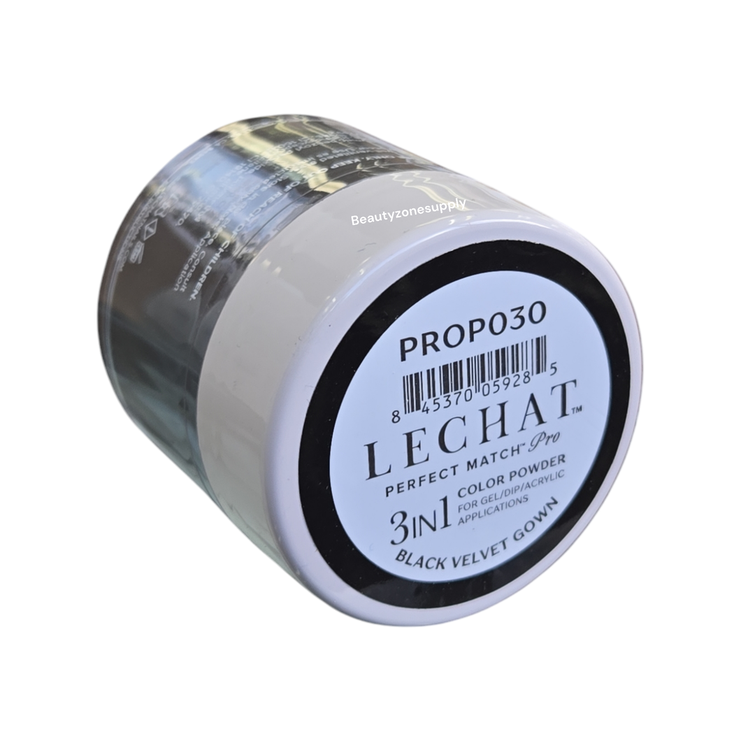 Lechat Perfect Match Pro Dip Powder 3 in 1 Black Velvet Gown 42 gm PROP030