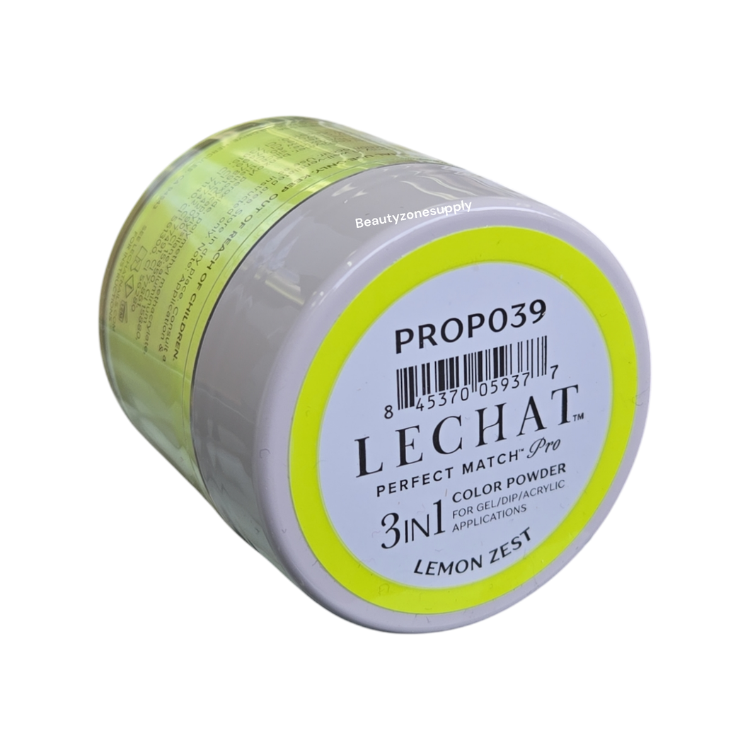 Lechat Perfect Match Pro Dip Powder 3 in 1 Lemon Zest 42 gm PROP039