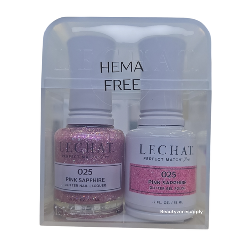 Lechat Perfect match Pro Gel & Lacquer HEMA free Pink Sapphire PROD025