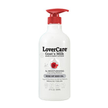 Load image into Gallery viewer, Lover&#39;s Care Goat&#39;s Milk Body Lotion Rosehip Seed Oil 27.05 oz / 800 mL#286US