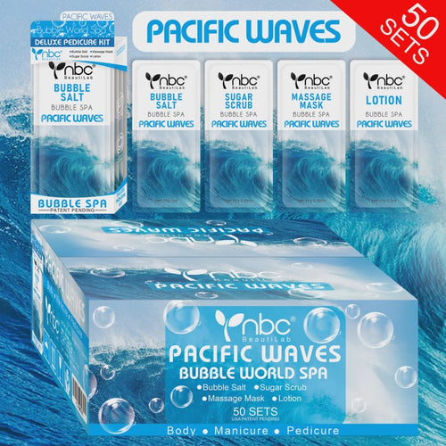 NBC Bubble World 4 in 1 Spa Pacific Waves Case 50pack