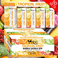 Load image into Gallery viewer, NBC Bubble World 4 in 1 Spa Tropical Fruit Case 50pack