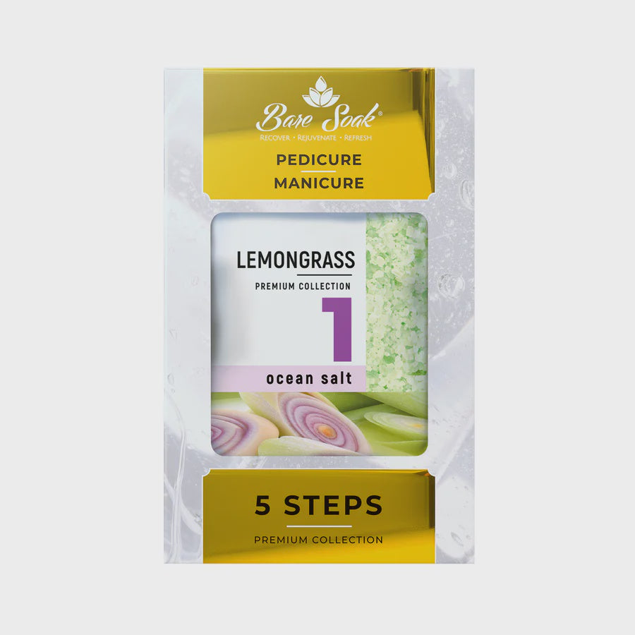 Nurevolution Bare Soak 5 Step Case 50 kits - Lemongrass