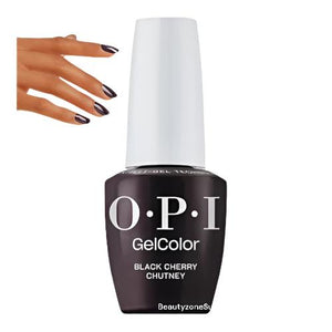 OPI GelColor Inteli-Gel Black Cherry Chutney 0.5 oz #GCI43