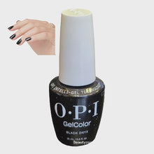 Load image into Gallery viewer, OPI GelColor Inteli-Gel Black Onyx 0.5 oz #GCT02