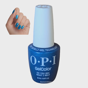 OPI GelColor Inteli-Gel Do You Sea What I Sea? 0.5 oz #GCF84