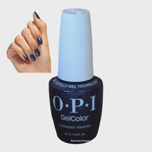 Load image into Gallery viewer, OPI GelColor Inteli-Gel Midnight Mantra 0.5 oz #GCF009