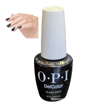 Load image into Gallery viewer, OPI GelColor Inteli-Gel Black Onyx 0.5 oz #GCT02