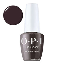 Load image into Gallery viewer, OPI GelColor Inteli-Gel Brown to Earth 0.5 oz #GCF004