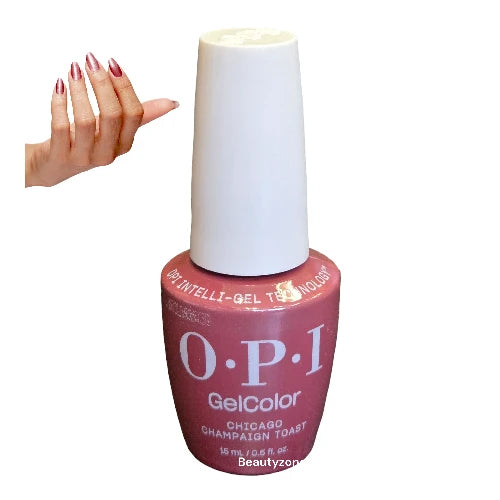 OPI GelColor Inteli-Gel Chicago Champaign Toast 0.5 oz #GCS63