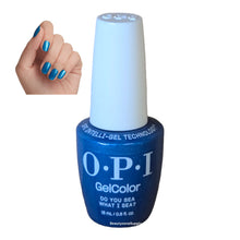 Load image into Gallery viewer, OPI GelColor Inteli-Gel Do You Sea What I Sea? 0.5 oz #GCF84