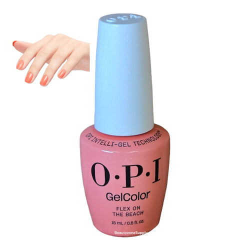 OPI GelColor Inteli-Gel Flex on the Beach 0.5 oz #GCP005