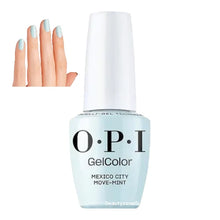 Load image into Gallery viewer, OPI GelColor Inteli-Gel Mexico City Move-mint 0.5 oz #GCM83