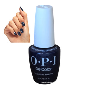 OPI GelColor Inteli-Gel Midnight Mantra 0.5 oz #GCF009