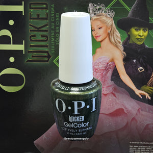 OPI GelColor Inteli-Gel Ozitively Elphaba 0.5 oz #HPR09