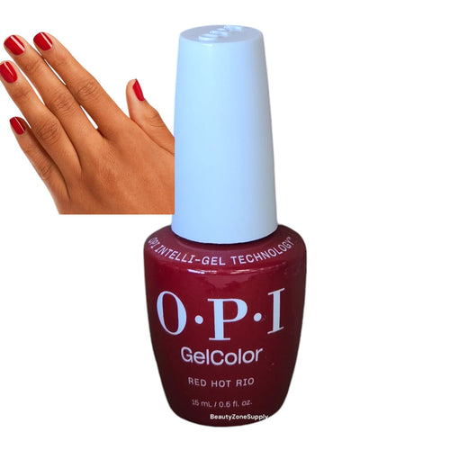 OPI GelColor Inteli-Gel Red Hot Rio 0.5 oz #GCA70