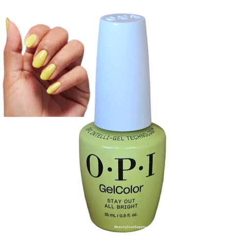 OPI GelColor Inteli-Gel Stay Out All Bright 0.5 oz #GCP008