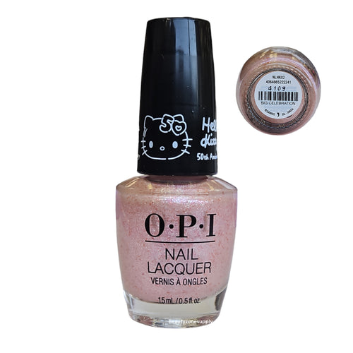 OPI Nail Lacquer 50th Hello Kitty Big Celebration 0.5 oz #NLHK02