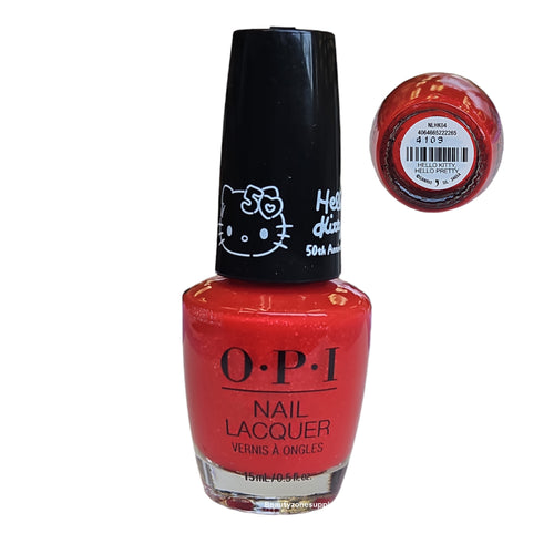 OPI Nail Lacquer 50 th Hello Kitty, Hello Pretty 0.5 oz #NLHK04