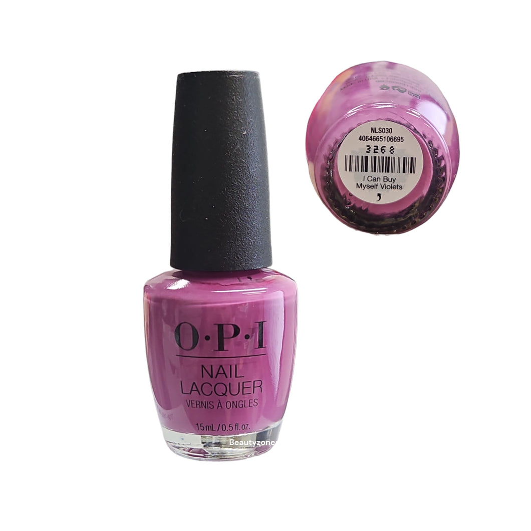 OPI Nail Lacquer I Can Buy Myself Violets 0.5 oz #NLS030