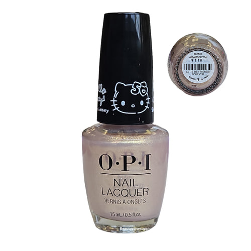 OPI Nail Lacquer 50th Hello Kitty Let's Be Friends Forever 0.5 oz #NLHK01