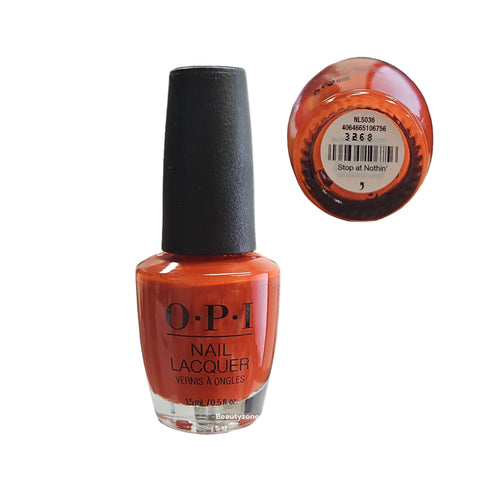 OPI Nail Lacquer Stop At Nothin' 0.5 oz #NLS036