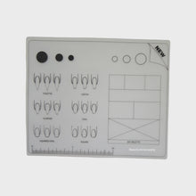 Load image into Gallery viewer, Silicone Nail Art Stamping Mat Small 7x6 in