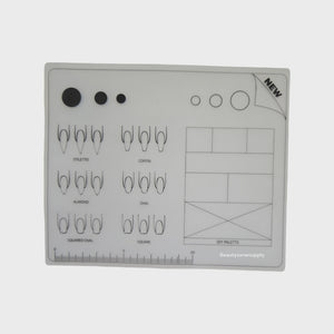 Silicone Nail Art Stamping Mat Small 7x6 in