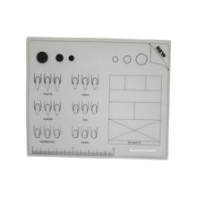 Load image into Gallery viewer, Silicone Nail Art Stamping Mat Small 7x6 in