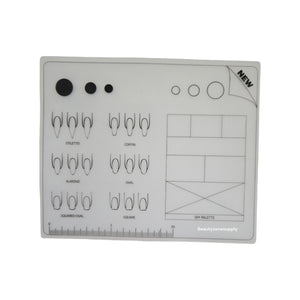 Silicone Nail Art Stamping Mat Small 7x6 in