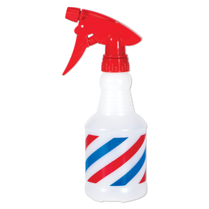 Soft ’n Style Spray Bottle with Barber Pole Design, 12 oz. #B38