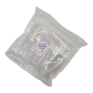 Straight Clear Nail Tips Refill 50 pc /Bag