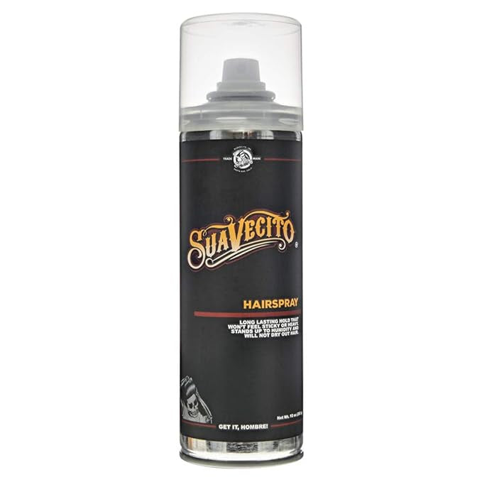 Suavecito Hairspray Long Lasting Brushable Strong Hold 10 oz