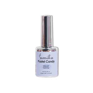 Sumika Pastel Candy Gel Polish Cool Gray 0.5 oz #PCG07