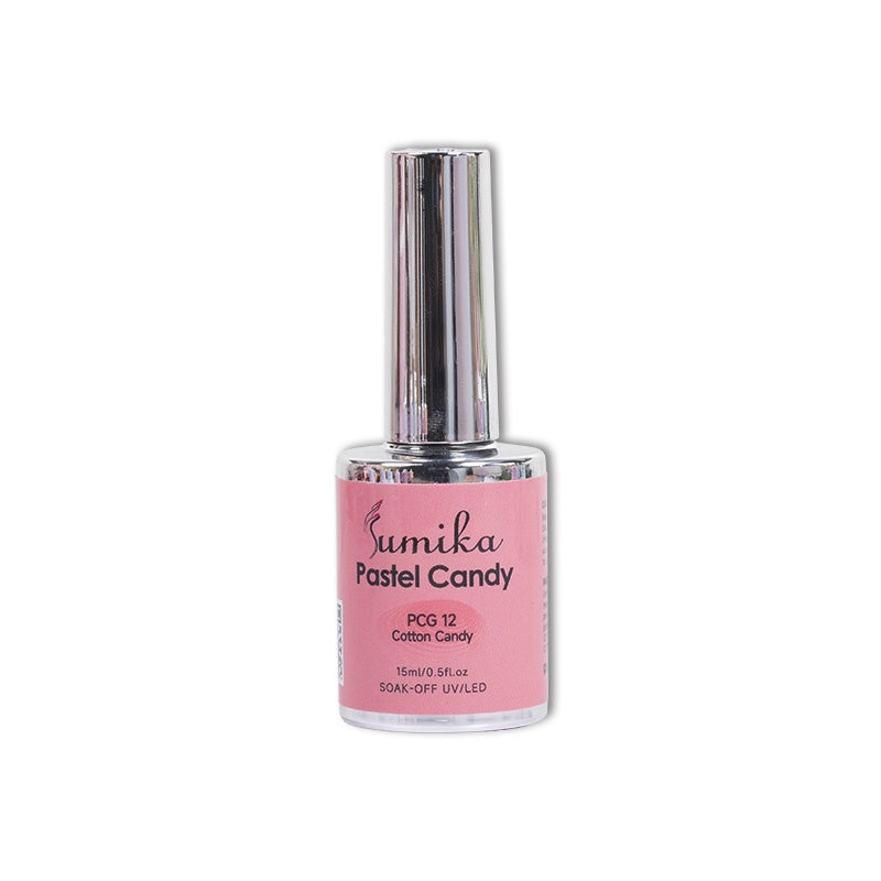 Sumika Pastel Candy Gel Polish Cotton Candy 0.5 oz #PCG12