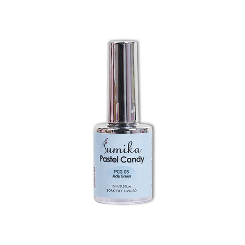 Sumika Pastel Candy Gel Polish Jade Green 0.5 oz #PCG03