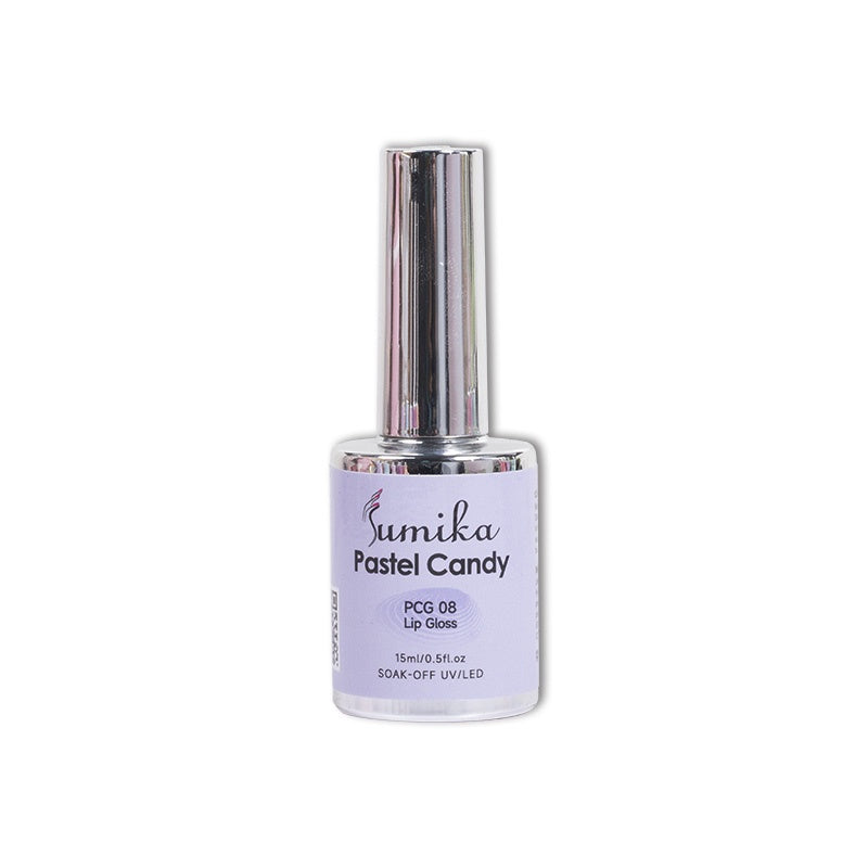 Sumika Pastel Candy Gel Polish Lip Gloss 0.5 oz #PCG08