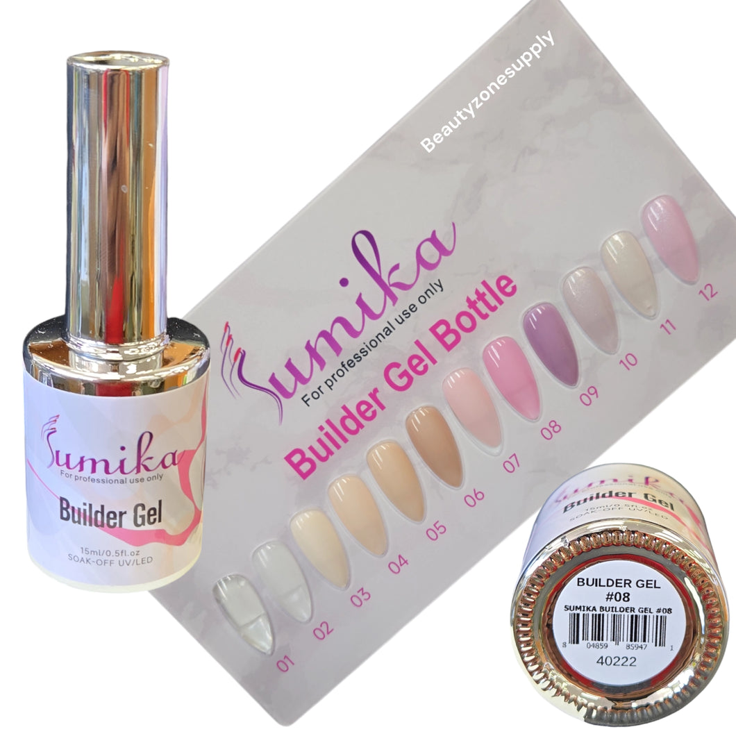 Sumika Builder Gel in Bottle Color 08