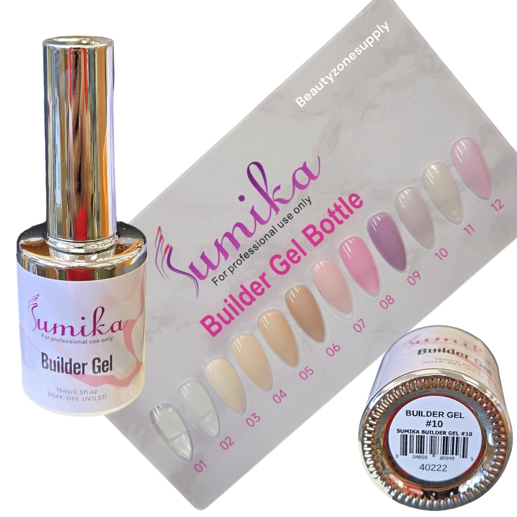 Sumika Builder Gel in Bottle Color 10