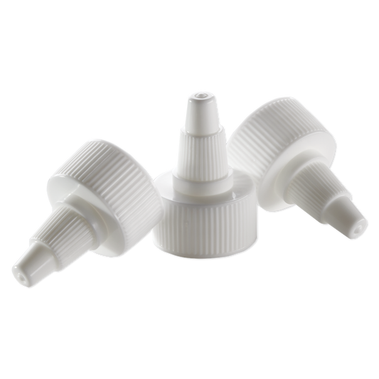 Tolco Closure, Twist Open/ Close White Plastic Cap