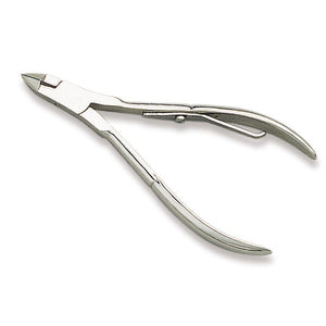 Ultra Professional 4" Cuticle Nipper half jaw stainless #2401U