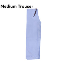 Load image into Gallery viewer, Unisex Blue Scrub Trousers and Shirt