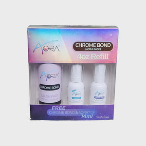 Aora Chrome Bond base Refill 4 oz