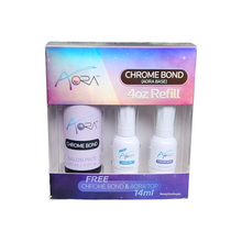 Load image into Gallery viewer, Aora Chrome Bond base Refill 4 oz