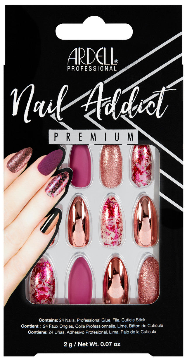 Ardell Nail Addict Chrome Pink Foil #75888