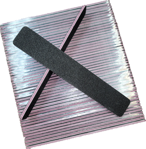 Nail File Jumbo 100/100 Lavender Black 50 pc #F088