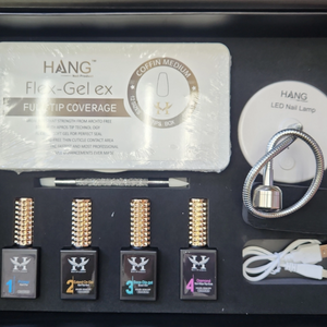 Hang Gel x Tip Press On Extend Gel Set Gel Kit