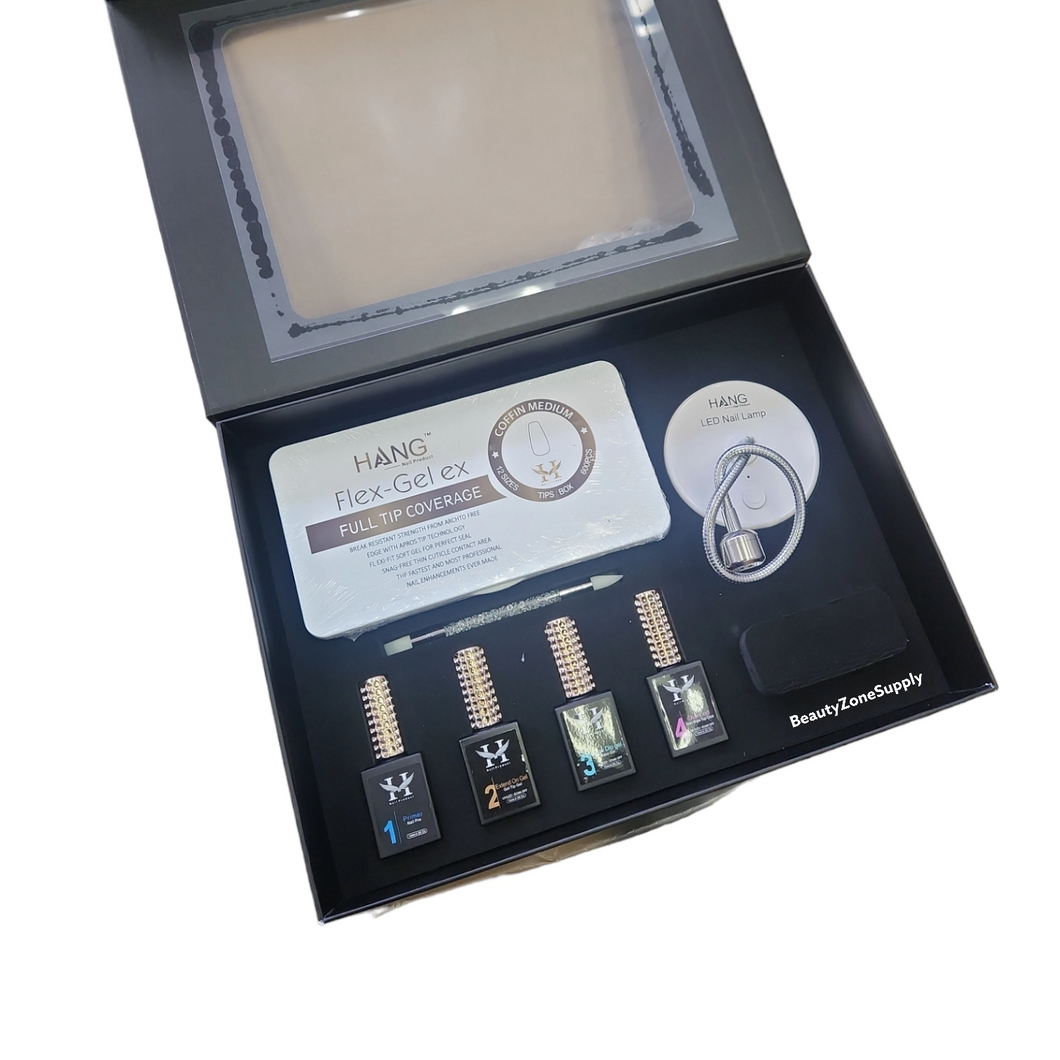 Hang Gel x Tip Press On Extend Gel Set Gel Kit