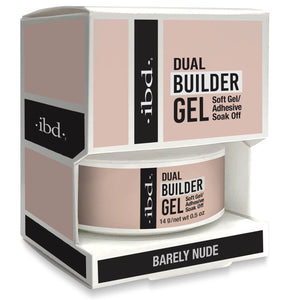 ibd Dual Builder Gel Barely Nude Jar 0.5 oz #36322